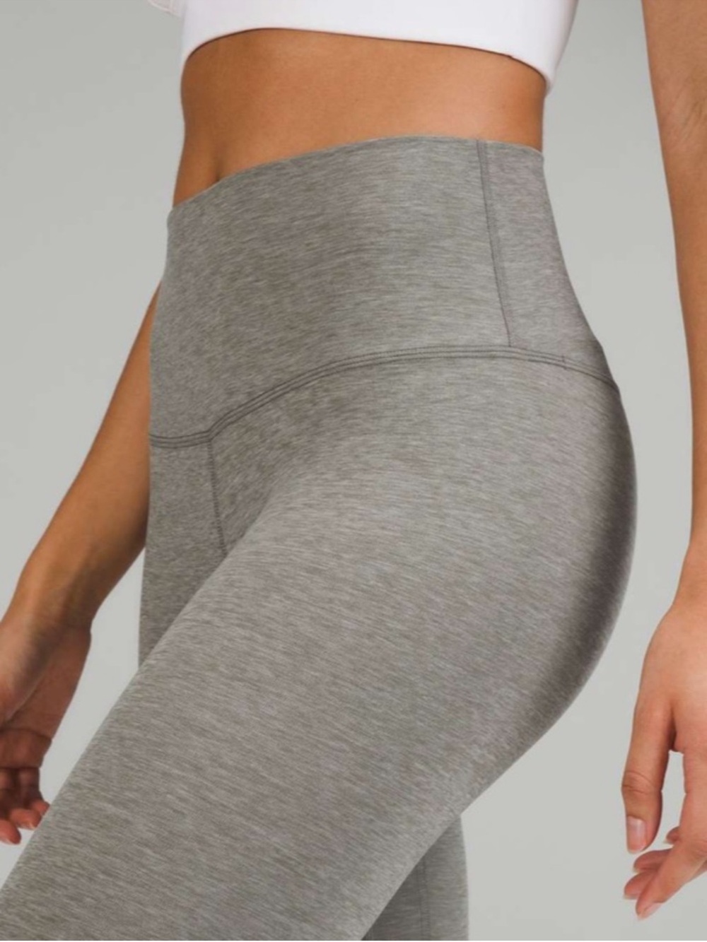 lululemon athletica Align Leggings Heather Gray High-Rise size 12
